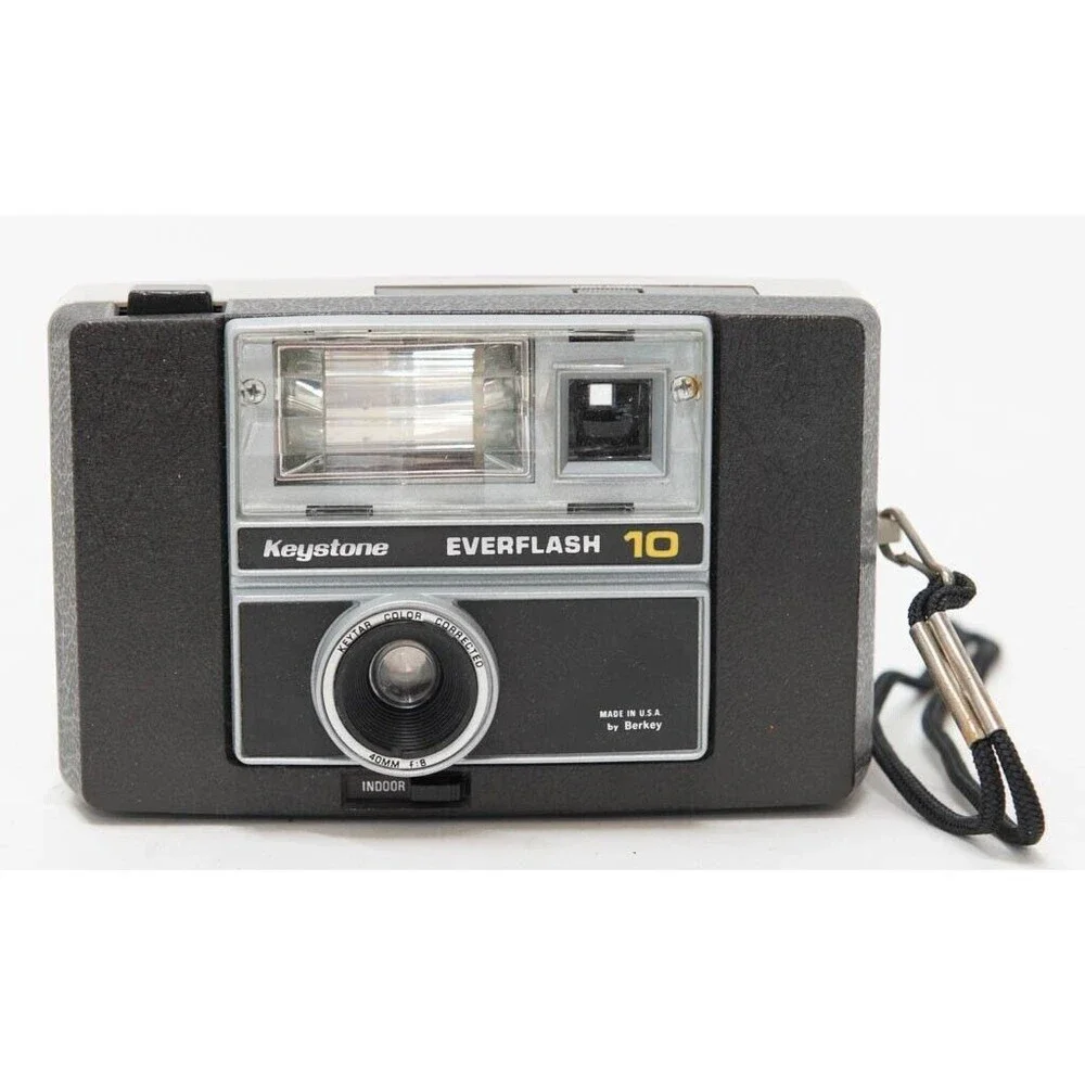 Vintage Keystone Everflash 10 Instant Loading Electronic Flash Camera